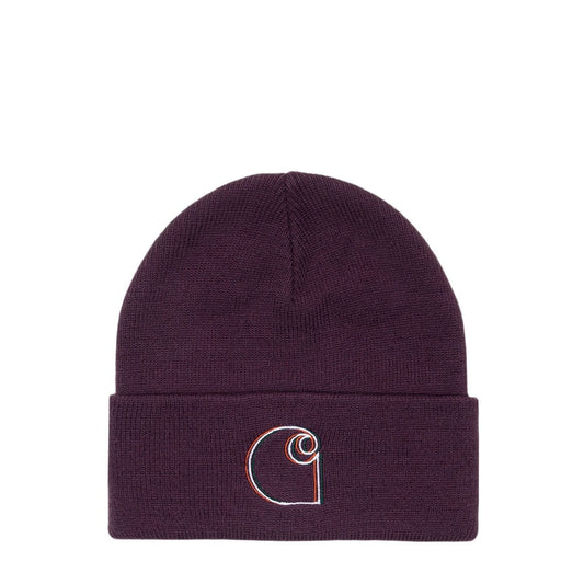 Carhartt W.I.P. Headwear BOYSENBERRY / OS COMMISSION LOGO BEANIE