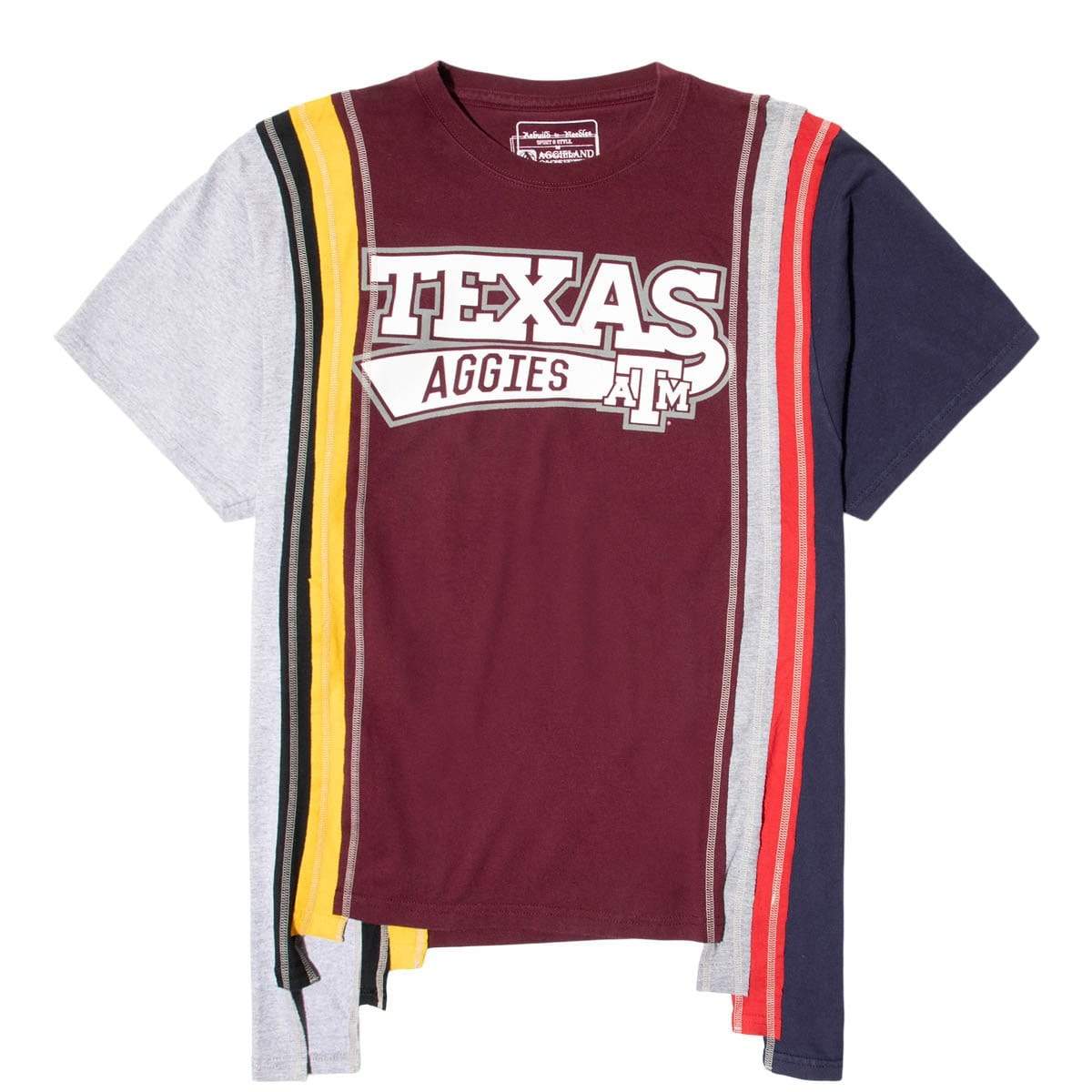 Needles T-Shirts ASSORTED / M 7 CUTS SS TEE COLLEGE SS21 15