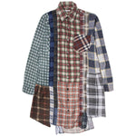Load image into Gallery viewer, Needles Shirts ASSORTED / 1 FLANNEL SHIRT - 7 CUTS DRESS SS20 28
