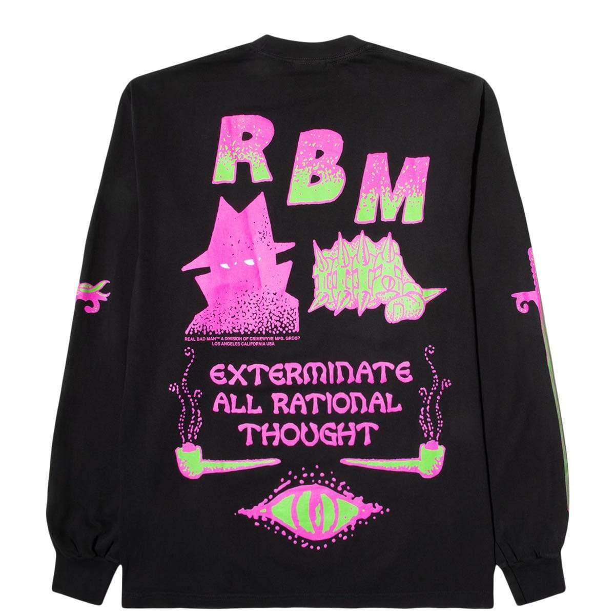 Real Bad Man T-Shirts EXTERMINATE LS TEE