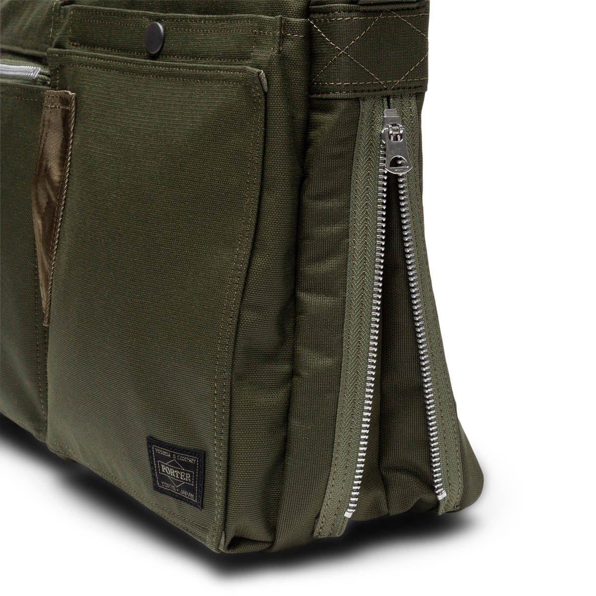 Porter Yoshida Bags OLIVE DRAB / O/S FLYING ACE 2WAY BRIEFCASE