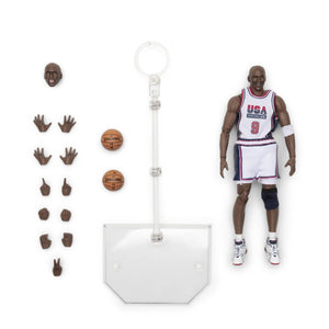 Medicom MAFEX Michael Jordan 1992 Team USA Figure white