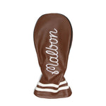 Load image into Gallery viewer, Malbon Golf Bags &amp; Accessories BROWN / O/S HERITAGE DRIVER COVER
