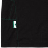 Affix Panelled Workwear T-Shirt Black