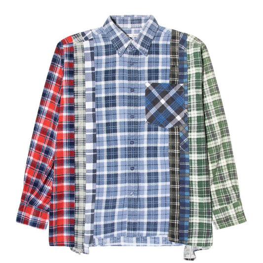 Needles Shirts ASSORTED / S 7 CUTS FLANNEL SHIRT SS21 33