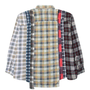 Needles Shirts ASSORTED / L 7 CUTS FLANNEL SHIRT SS21 18