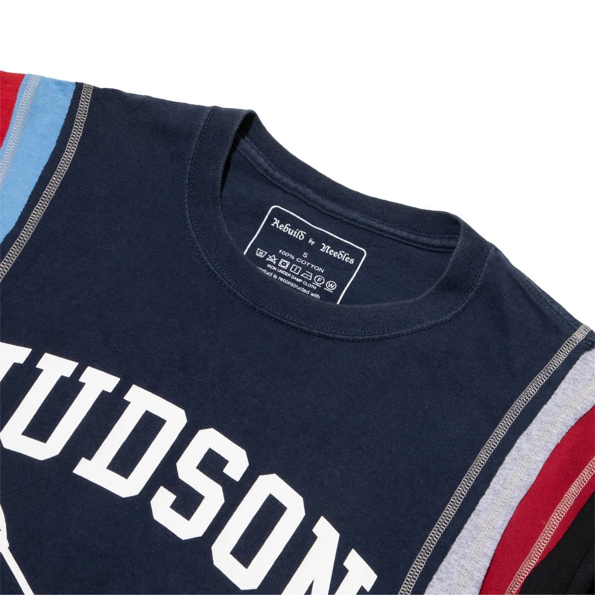 Needles T-Shirts ASSORTED / S 7 CUTS SS TEE COLLEGE SS20 4
