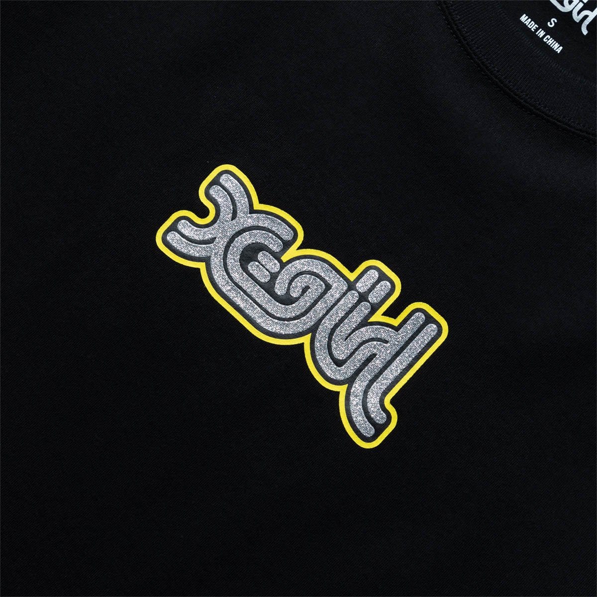 X-Girl T-Shirts GLITTER LOGO S/S TEE