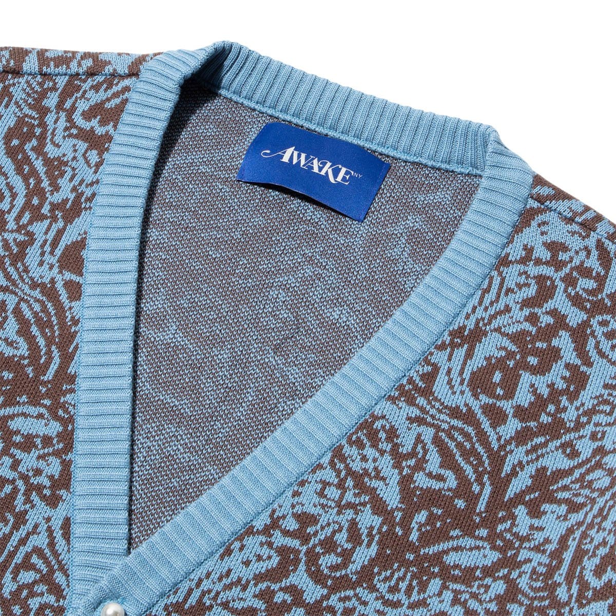 Awake NY Knitwear PAISLEY CARDIGAN