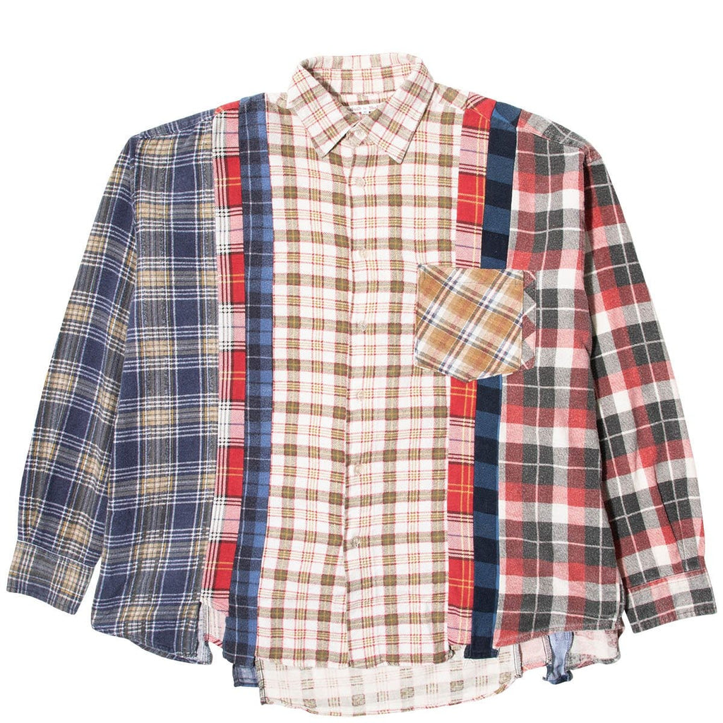 Needles Shirts ASST / L 7 CUTS FLANNEL SHIRT FW20 16