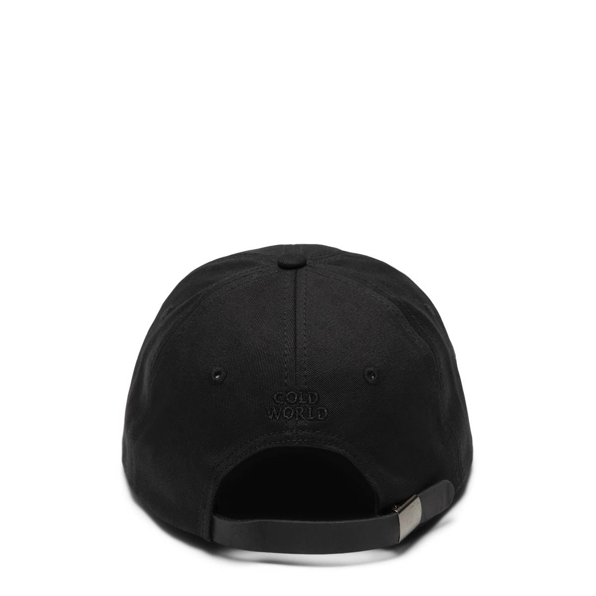 Cold World Frozen Goods Headwear BLACK / O/S PHARMACY UNSTRUCTURED 6 PANEL