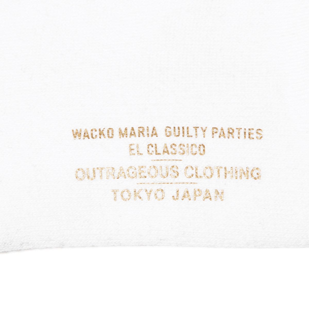 Wacko Maria Bags & Accessories WHITE/RED / O/S SKATER SOCKS ( TYPE-1 )