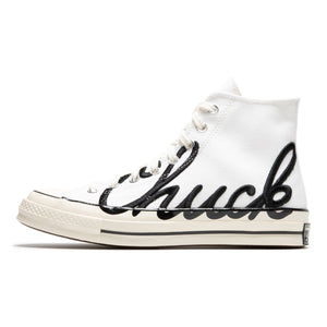 White signature chuck 70 high sneakers Clearance