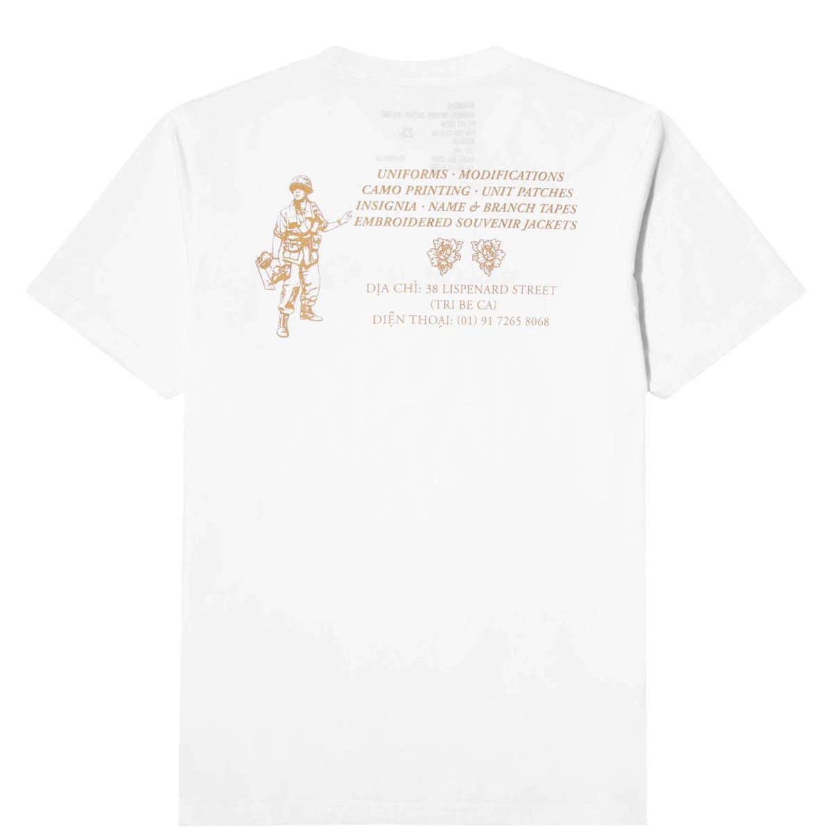 Maharishi T-Shirts MAHA GOLD TAILOR T-SHIRT