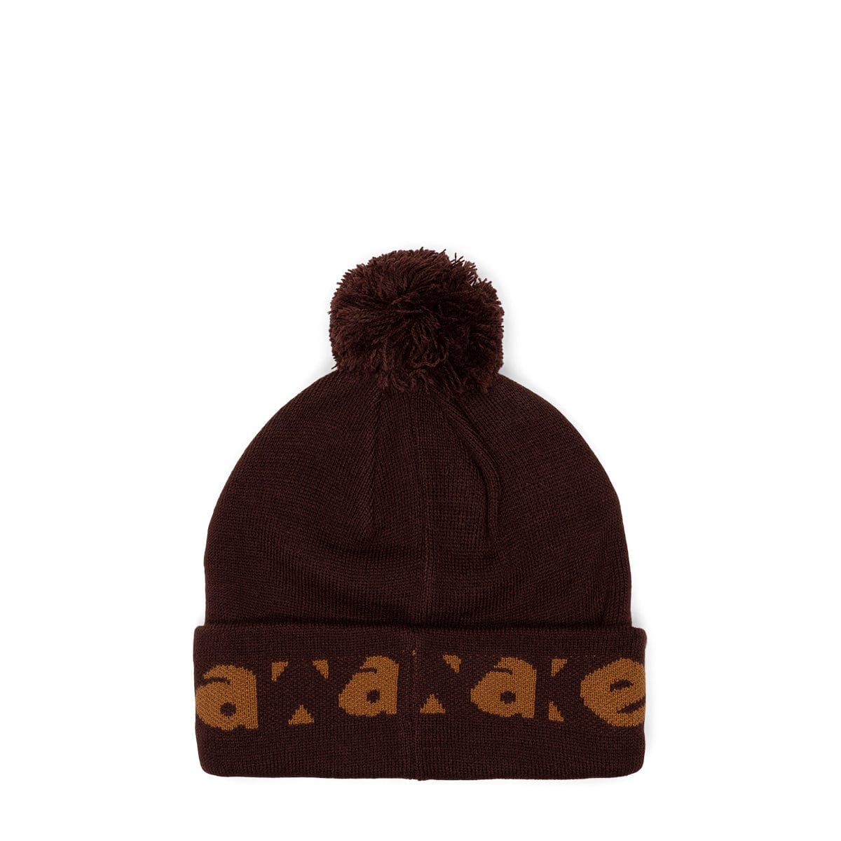 Awake NY Headwear BROWN / O/S BLOCK OUT LOGO BEANIE