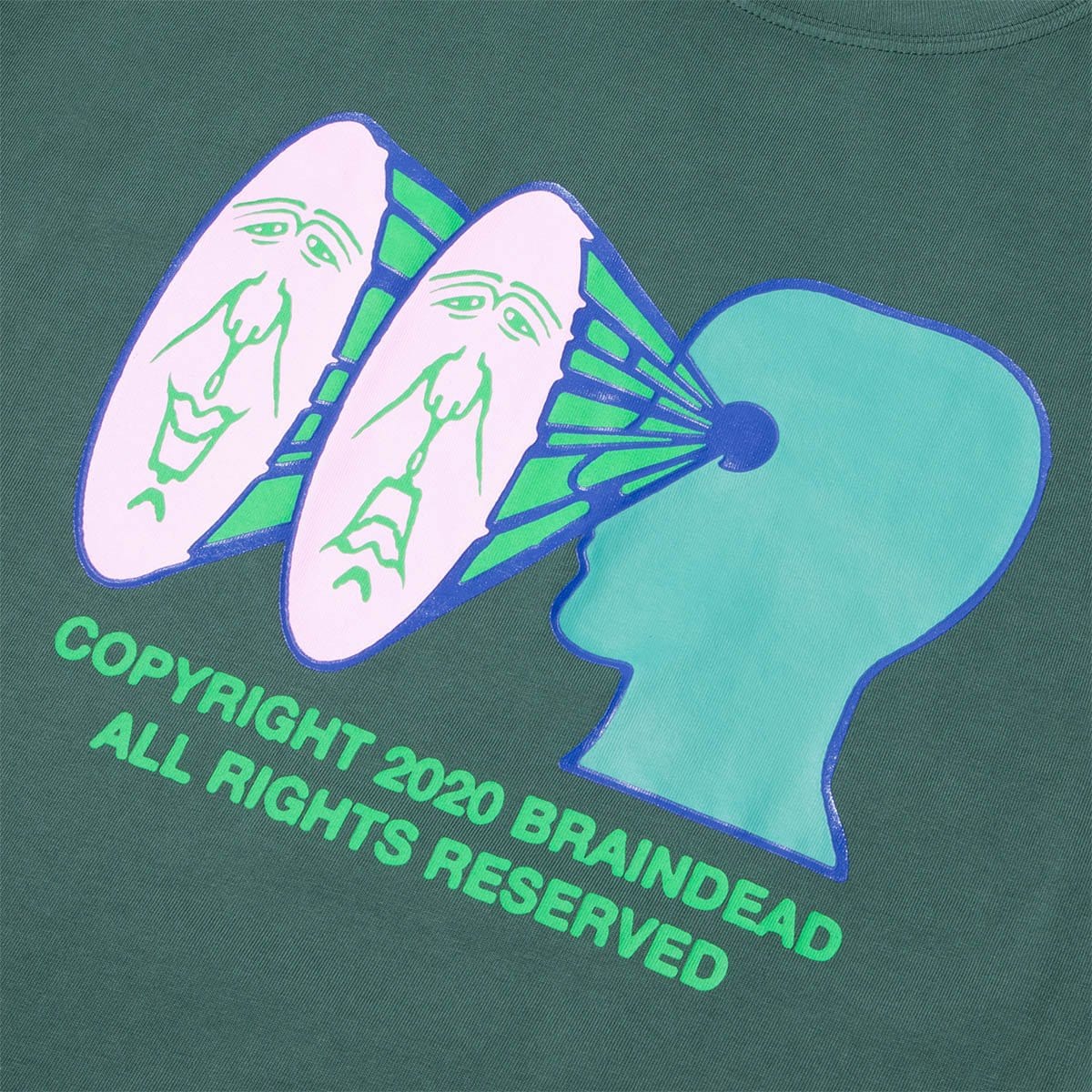 Brain Dead T-Shirts BRAIN VISION SS T-SHIRT