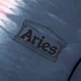 Aries T-Shirts TIE DYE HALF AND HALF TEE