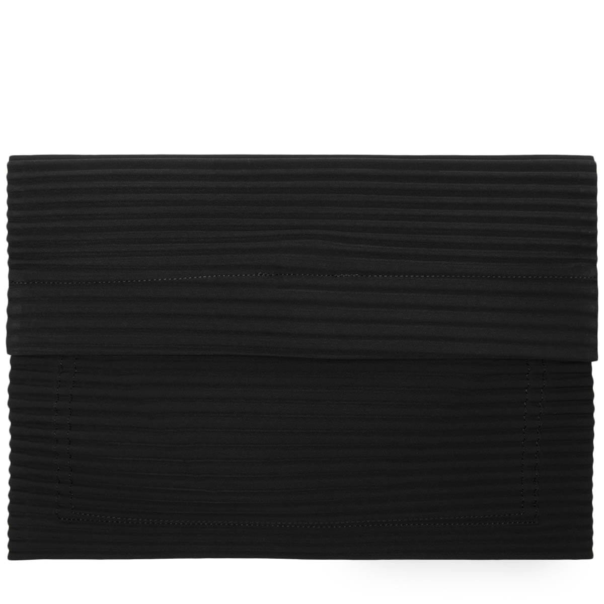 Homme Plissé Issey Miyake Bags & Accessories BLACK / O/S PLEATS FLAT BAG3
