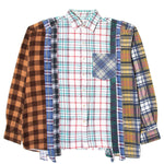 Load image into Gallery viewer, Needles Shirts ASSORTED / XL 7 CUTS FLANNEL SHIRT SS21 31
