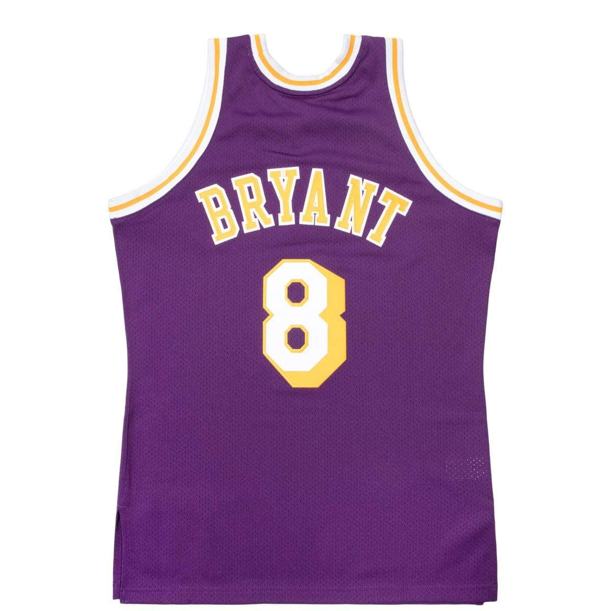 Kobe Bryant Signed Purple Rookie Block #8 Los Angeles Lakers Jersey Framed  — DJR Authentication
