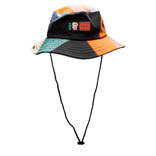 Brain Dead Headwear BLACK / OS x Prince PIECED BUCKET HAT