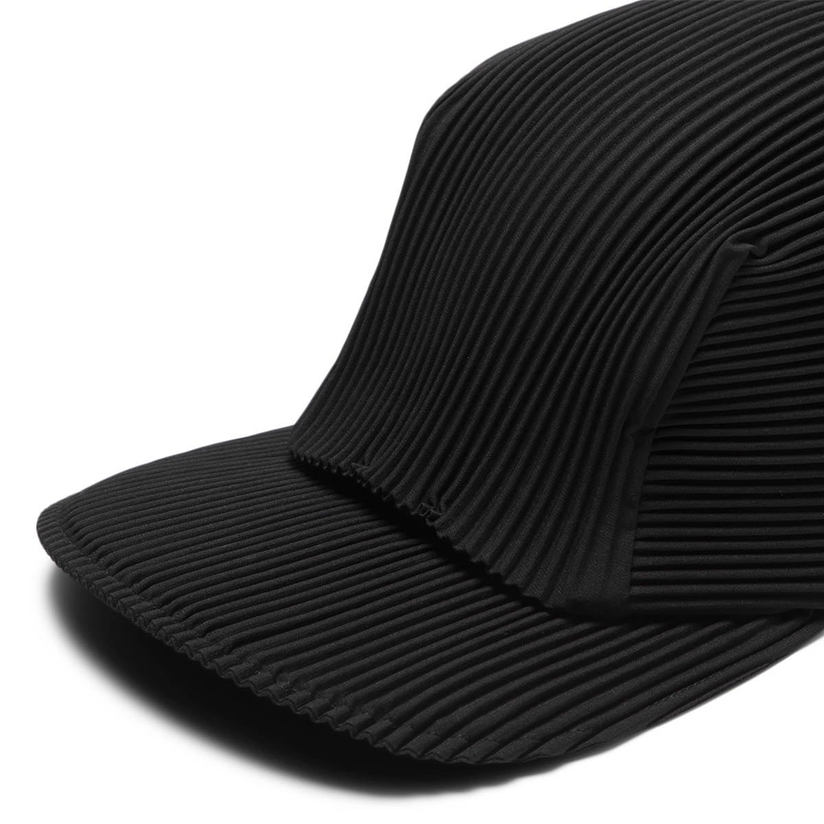 Homme Plissé Issey Miyake Headwear BLACK / O/S PLEATS CAP
