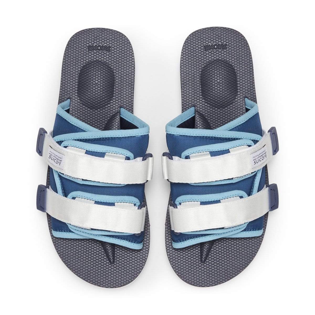 Suicoke Moto Cab Slide Sandal in blue/navy