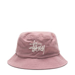 Load image into Gallery viewer, Stussy BIG LOGO CANVAS BUCKET HAT Rose
