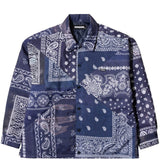 Neighborhood Shirts BANDANA CHOPPED-1 / E-SHIRT . LS