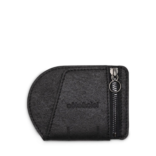 Côte&Ciel red 3 products BLACK / O/S ZIPPERED COIN PURSE