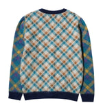 Load image into Gallery viewer, Awake NY Knitwear DOUBLE PLAID MOHAIR CARDIGAN

