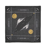 Load image into Gallery viewer, Kapital Bags &amp; Accessories BLACK / O/S FASTCOLOR SELVEDGE BANDANA (MIRRORED FUJI SMILE)
