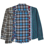 Load image into Gallery viewer, Needles Shirts ASSORTED / O/S FLANNEL SHIRT - WIDE 7 CUTS SHIRT SS20 4
