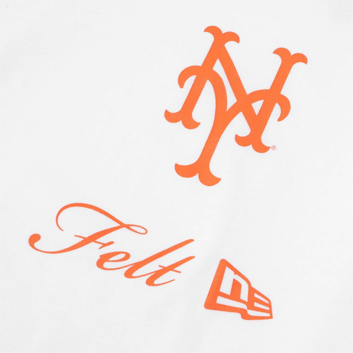 New Era T-Shirts x FELT NY METS T-SHIRT