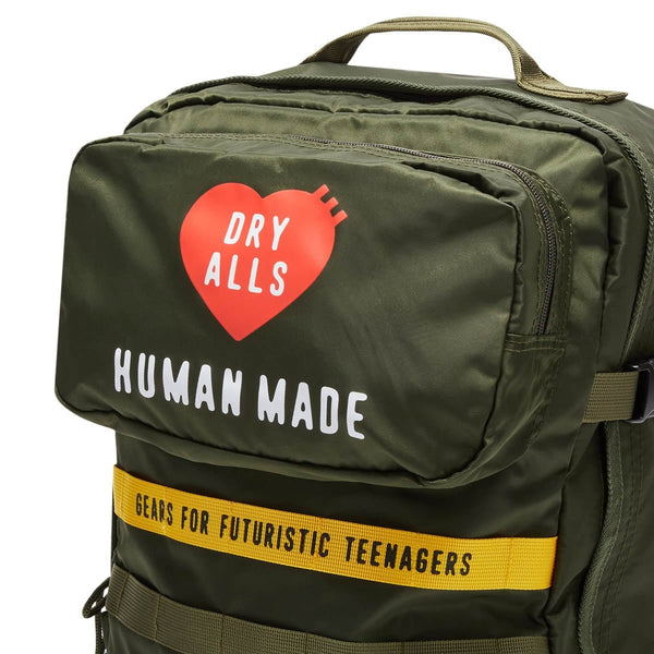 HUMAN MADE Military Backpack Black-