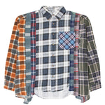 Load image into Gallery viewer, Needles Shirts ASSORTED / L 7 CUTS FLANNEL SHIRT SS21 41
