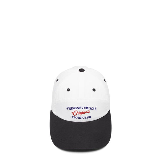 thisisneverthat Headwear WHITE / O/S SPORT CLUB 7 PANEL CAP