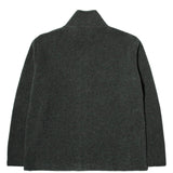 Garbstore Outerwear THE ENGLISH DIFFERENCE BOUCLE ZIP-UP