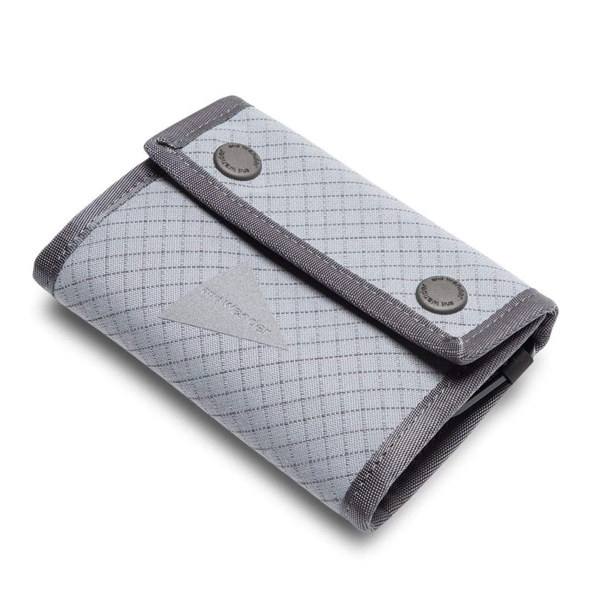 and wander Wallets & Cases LGRAY / OS REFLECTIVE RIP WALLET