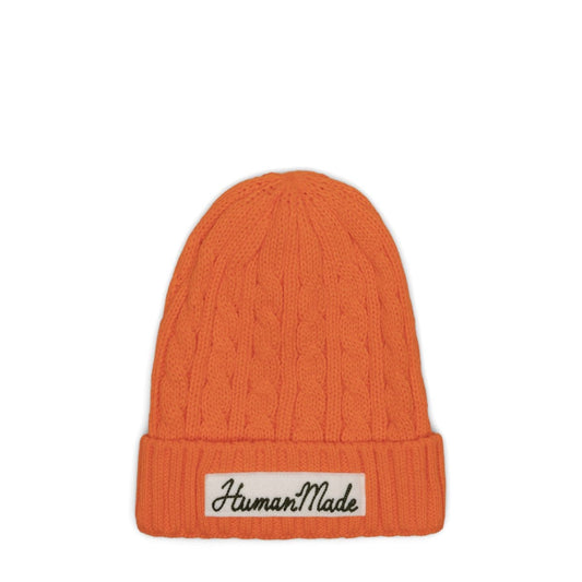 Human Made Headwear ORANGE / O/S CABLE BEANIE