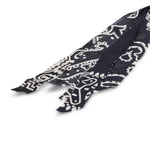 Load image into Gallery viewer, Kapital Bags &amp; Accessories BLACK / O/S / K2003XG519 GAUZE BANDANA FRINGED NECKLACE
