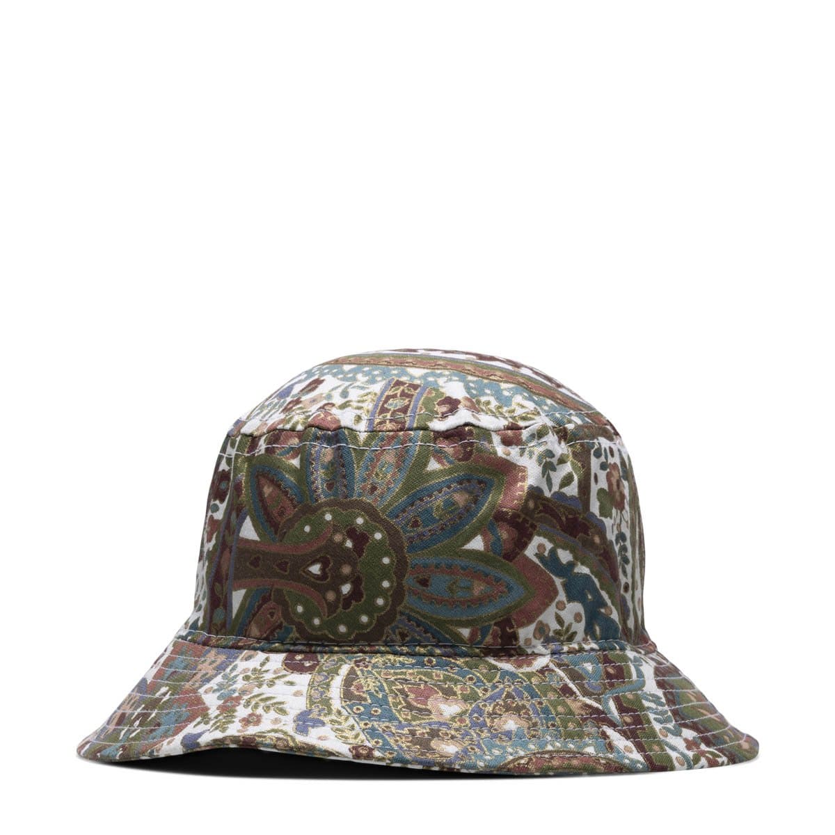 Bricks & Wood Headwear WHITE / S/M / BWTPBH TROPICAL PAISLEY BUCKET HAT