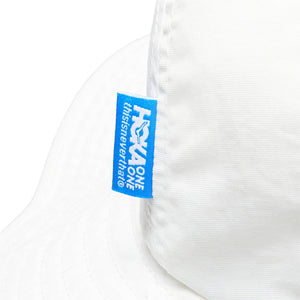 Hoka One One Headwear WHITE / O/S x thisisneverthat BUCKET HAT