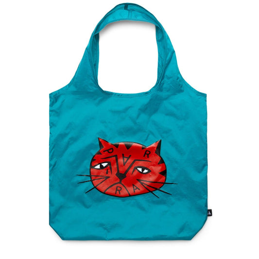 By Parra Bags DUSTY BLUE / O/S SAD CAT TOTE BAG