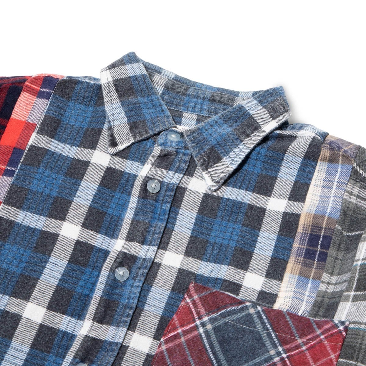Needles Shirts ASSORTED / S 7 CUTS FLANNEL SHIRT SS21 34