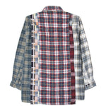 Load image into Gallery viewer, Needles Shirts ASSORTED / XS 7 CUTS FLANNEL SHIRT SS21 1
