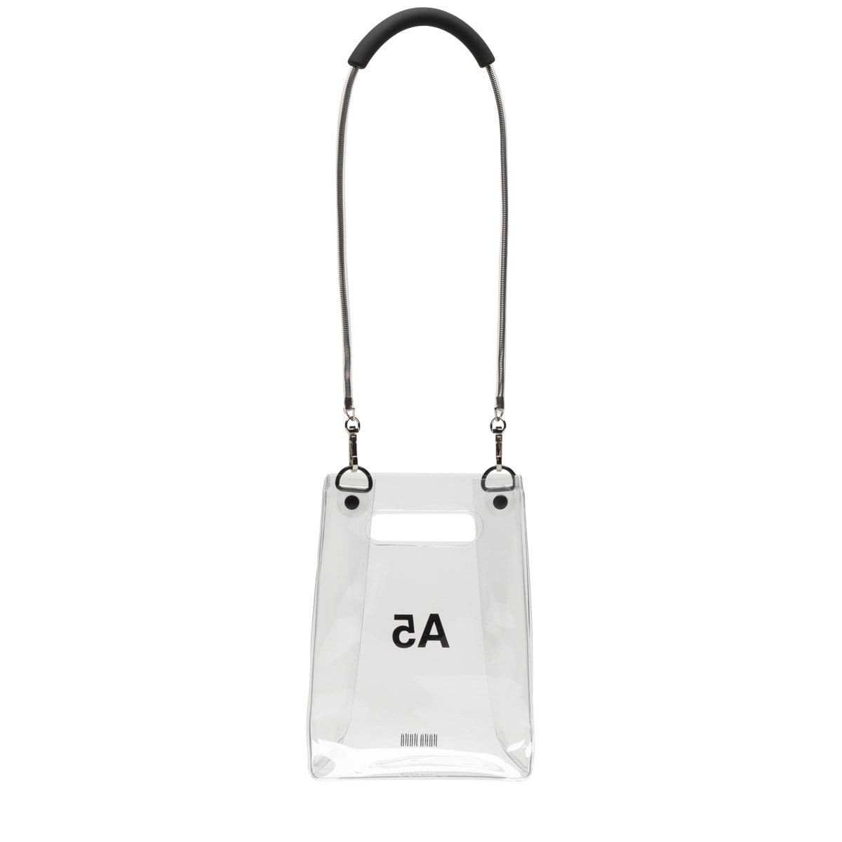 nana-nana Bags CLEAR/BLACK / O/S A5 PVC