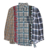 Needles Shirts ASSORTED / L FLANNEL SHIRT - 7 CUTS SHIRT SS20 22