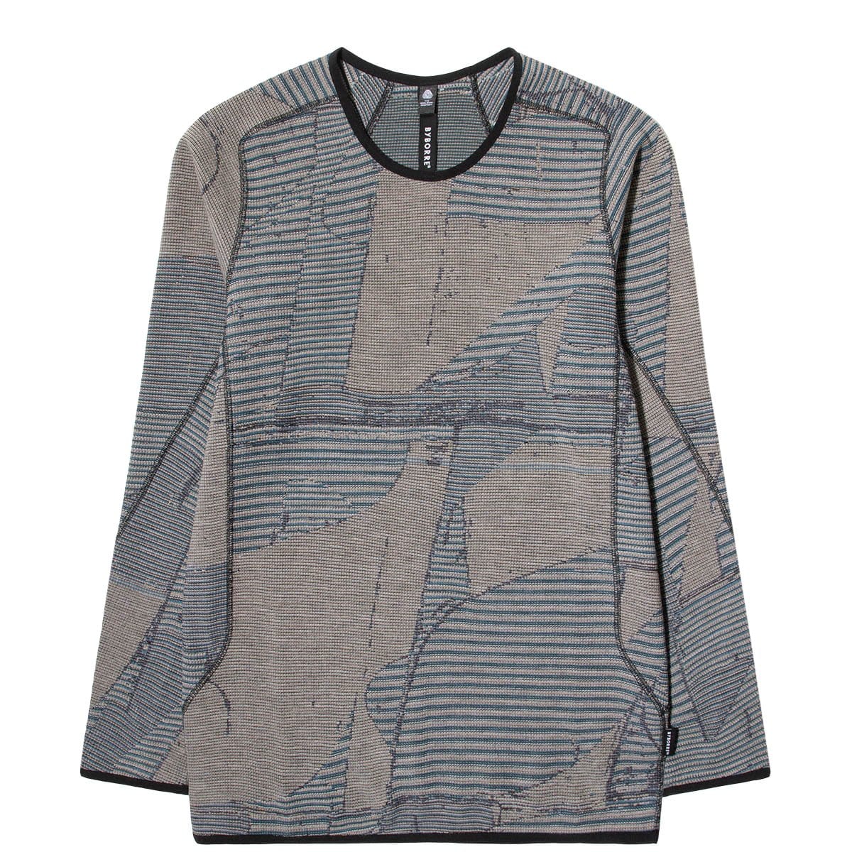 BYBORRE T-Shirts ULTRA FINE MERINO WAFFLE LS