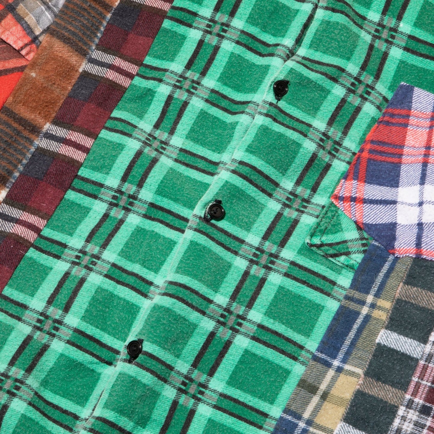 Needles Shirts ASSORTED / M FLANNEL SHIRT - 7 CUTS SHIRT SS20 18